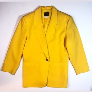 Chic Petites Yellow Blazer